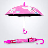 LSB Strawberry Teddy with Shutter style cover Kids-Umbrella - 6-12Y