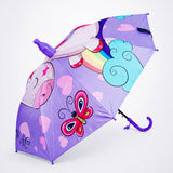 LSB Unicorn Rainbow with Shutter style cover Kids-Umbrella 6-12Y