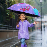 LSB Unicorn Rainbow with Shutter style cover Kids-Umbrella 6-12Y