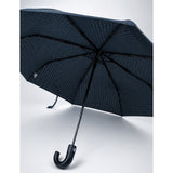 LSB 3Fold Black Checkered Auto Open & Close Umbrella for Teens & Adults