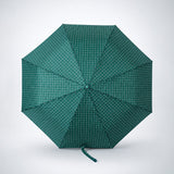 LSB 3 Fold Dark Green Checkered Auto Open & Close Umbrella for Teens & Adults