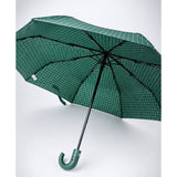 LSB 3 Fold Dark Green Checkered Auto Open & Close Umbrella for Teens & Adults