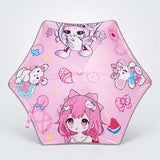 LSB Wheel style Baby Girl Printed UPF 50+ Kids-Umbrella-5-10Y