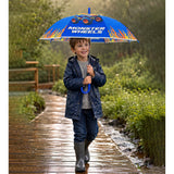 LSB Monster Truck and Flames Print Umbrella for Kids,5yrs-10yrs