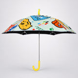 LSB Wheel style Cat & Dog Printed UPF 50+ Kids-Umbrella-5-10Y
