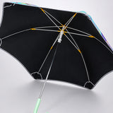 LSB Wheel style Colorful Monster Printed UPF 50+ Kids-Umbrella-5-10Y