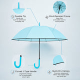 LSB Purple Solid Black border Umbrella for Adults