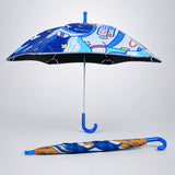 LSB Wheel style Planet Space Astronaut Printed UPF 50+ Kids-Umbrella-5-10Y