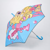 LSB Wheel style Princess Girl Printed UPF 50+ Kids-Umbrella-5-10Y