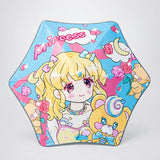 LSB Wheel style Princess Girl Printed UPF 50+ Kids-Umbrella-5-10Y