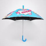 LSB Wheel style Princess Girl Printed UPF 50+ Kids-Umbrella-5-10Y