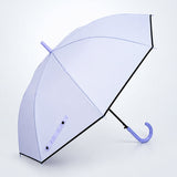 LSB Purple Solid Black border Umbrella for Adults