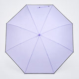 LSB Purple Solid Black border Umbrella for Adults