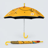 LSB Wheel style Quack Ducky Wheel style printed UPF 50+ Kids-Umbrella -5-10Y
