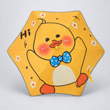 LSB Wheel style Quack Ducky Wheel style printed UPF 50+ Kids-Umbrella -5-10Y