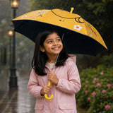 LSB Wheel style Quack Ducky Wheel style printed UPF 50+ Kids-Umbrella -5-10Y