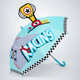 LSB 3D Trophy No.1 Racer Umbrella for Kids 3-8Y