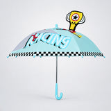 LSB 3D Trophy No.1 Racer Umbrella for Kids 3-8Y