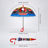LSB Race Car Print Umbrella for Kids,5yrs-10yrs