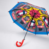 LSB Race Car Print Umbrella for Kids,5yrs-10yrs
