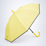 LSB Yellow Solid Black border Umbrella for Adults & Teens