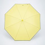 LSB Yellow Solid Black border Umbrella for Adults & Teens
