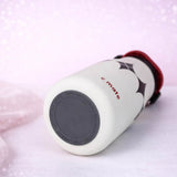 LSB, Black & white diamond Moo series insulated thermos Bottle with detachable filter for Kids and Adults, 600ml