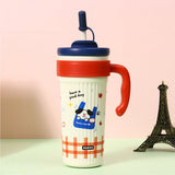 LSB, Blue Lid, Bag Puppy, Twilight Tumbler Series, Stainless Steel Tumbler and Water Bottle for Teens and Adults, 750 ml