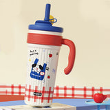 LSB, Blue Lid, Bag Puppy, Twilight Tumbler Series, Stainless Steel Tumbler and Water Bottle for Teens and Adults, 750 ml