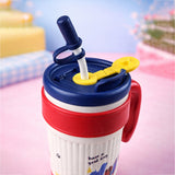 LSB, Blue Lid, Bag Puppy, Twilight Tumbler Series, Stainless Steel Tumbler and Water Bottle for Teens and Adults, 750 ml