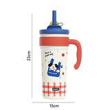 LSB, Blue Lid, Bag Puppy, Twilight Tumbler Series, Stainless Steel Tumbler and Water Bottle for Teens and Adults, 750 ml
