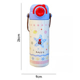 LSB, Blue Star, Sleek series Stainless Steel Tumbler and Water Bottle for Kids and Adults,550ml