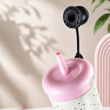 LSB Bow Catty, Black Ball Lid Series, Stainless Steel Tumbler and Water Bottle for Kids & Adults, 650ml