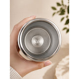 LSB Cute Rabbit, Red ball Lid Series, Stainless Steel Tumbler and Water Bottle for Kids & Adults, 650ml