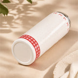LSB Cute Rabbit, Red ball Lid Series, Stainless Steel Tumbler and Water Bottle for Kids & Adults, 650ml