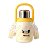 Little Surprise Box,Dachshund Puppy Yellow Stainless Steel Premium Insulated Water Bottle, 800ml