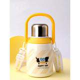 Little Surprise Box,Dachshund Puppy Yellow Stainless Steel Premium Insulated Water Bottle, 800ml