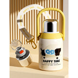 Little Surprise Box,Dachshund Puppy Yellow Stainless Steel Premium Insulated Water Bottle, 800ml