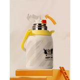 Little Surprise Box,Dachshund Puppy Yellow Stainless Steel Premium Insulated Water Bottle, 800ml