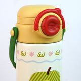 LSB, Green Apple, Sleek series Stainless Steel Tumbler and Water Bottle for Kids and Adults,550ml
