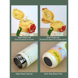 LSB, Green Apple, Sleek series Stainless Steel Tumbler and Water Bottle for Kids and Adults,550ml