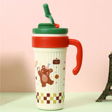 LSB, Green Lid, Party Teddy, Twilight Tumbler Series, Stainless Steel Tumbler and Water Bottle for Teens and Adults, 750 ml