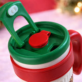 LSB, Green Lid, Party Teddy, Twilight Tumbler Series, Stainless Steel Tumbler and Water Bottle for Teens and Adults, 750 ml