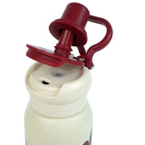 Little Surprise Box,Maroon Floral Flask Water Bottle, 600ml