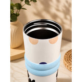 LSB Meow & Polka , Good Time Series, Stainless Steel Tumbler and Water Bottle for Kids & Adults, 710ml