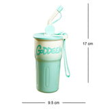 Little Surprise Box,Mint Ombre Shaded Stainless Steel Tumbler Water Bottle, 550ml