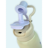 Little Surprise Box,Purple Power Woman Flask Water Bottle, 600ml