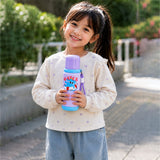 LSB Purple Blue ,Water Swim Design, Stainless Steel Thermos & Water Bottle for Kids, 600ml