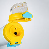 LSB Yellow Lid, Snack Time Buddy Series, Stainless Steel Water Bottle for Kids, 700ml