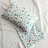 Zookeeper Ribbons And Flowers Sheet And Shams Set